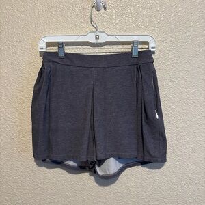 Lululemon City Skort
Heathered Texture Printed Greyt Deep Coal Size 6